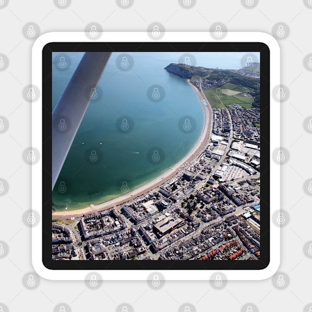 Llandudno Bay Magnet by Funky Aviation