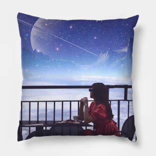 Saturn Views Pillow