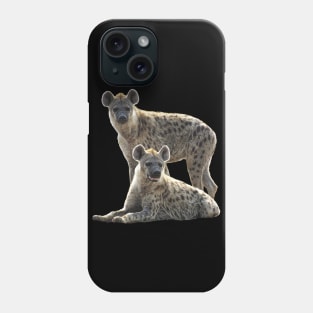 Hyenas on Safari in Kenya / Africa Phone Case