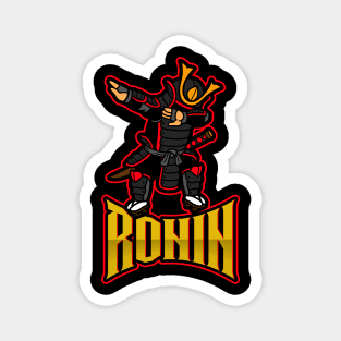 Dabbing Ronin Samurai Magnet