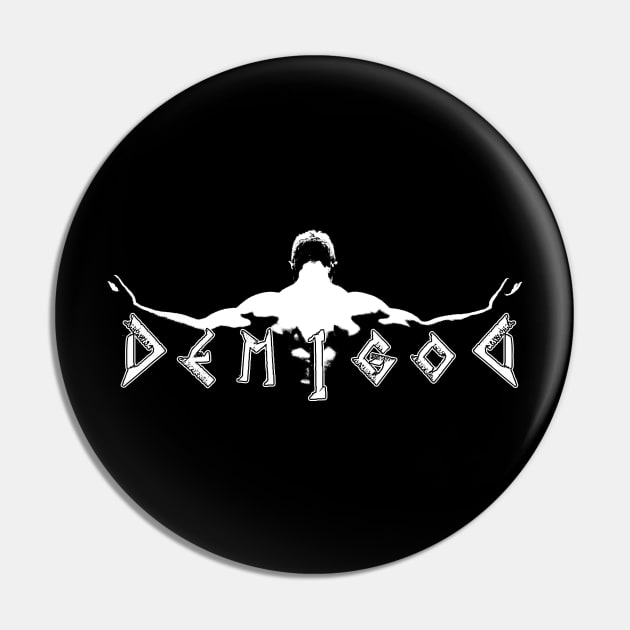 DemiGod Spartan 2.0 Pin by 8 Fists of Tees