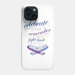 Fight Cancer - Relay for Life Luminaria Phone Case