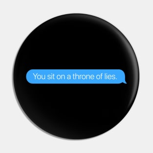 Throne of Lies Pin