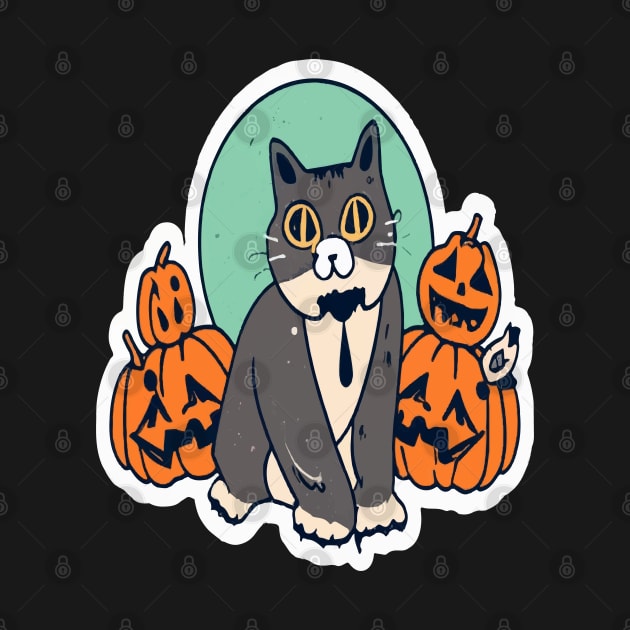 Halloween Cat by ArtfulDesign
