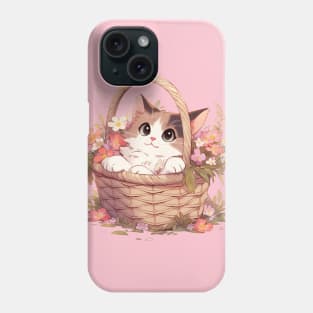 A Blossoming Basket of Cuteness Phone Case