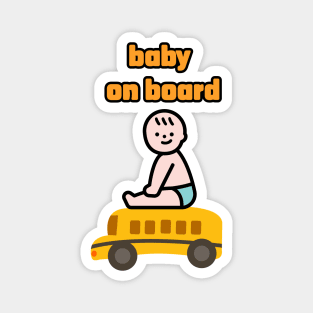 baby on board Magnet