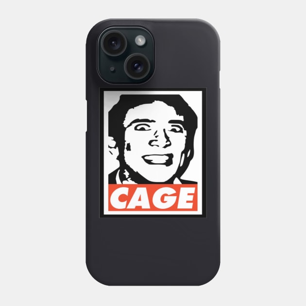 Nicolas Cage Phone Case by Saboia Alves