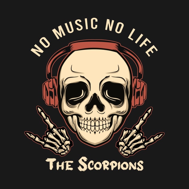 No music no life Skull by PROALITY PROJECT