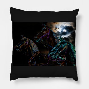 Spirit Horses Ride Pillow