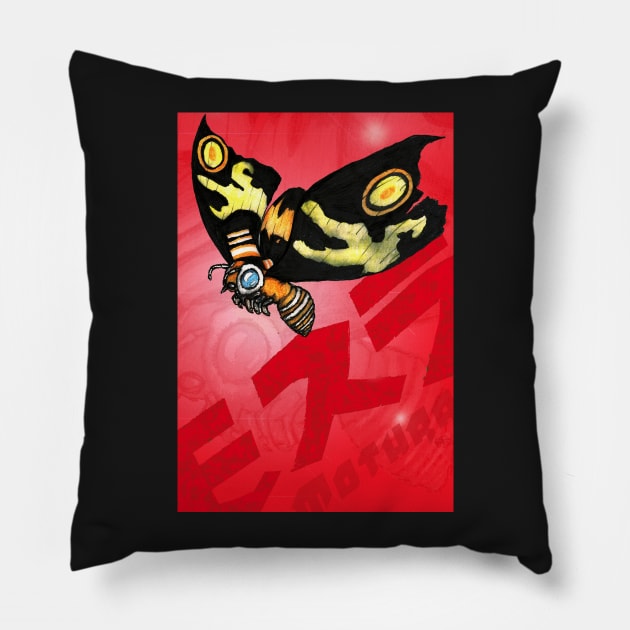 Mothra Pillow by ArtofBJF