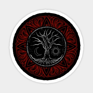 Yggdrasil Tree Of Life Viking Odin World Ash Magnet