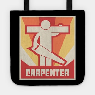 Vintage CARPENTER Poster Tote