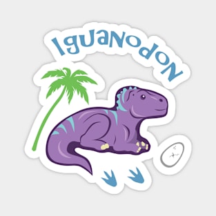 Cute Iguanodon Magnet