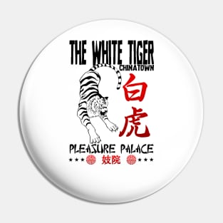 The White Tiger Pin