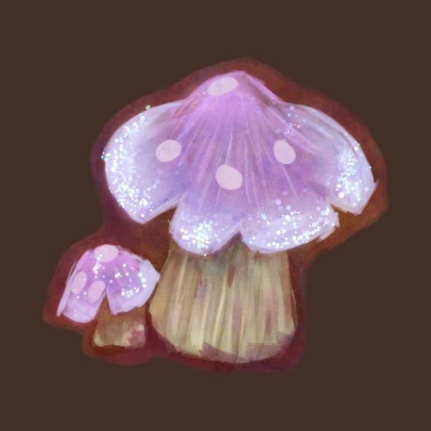 Painted Mushroom - Magic by Raebees