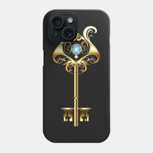 Gold Key Phone Case