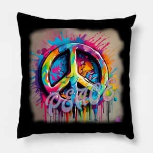 VIBRANT VISIONS (PEACE) Pillow