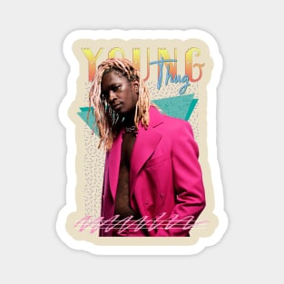 Young Thug Retro Aesthetic Magnet