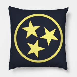 Tennessee Tri-star T-shirt Pillow