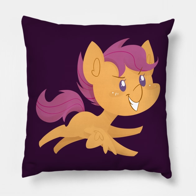 Scootaloo Pillow by MidnightPremiere