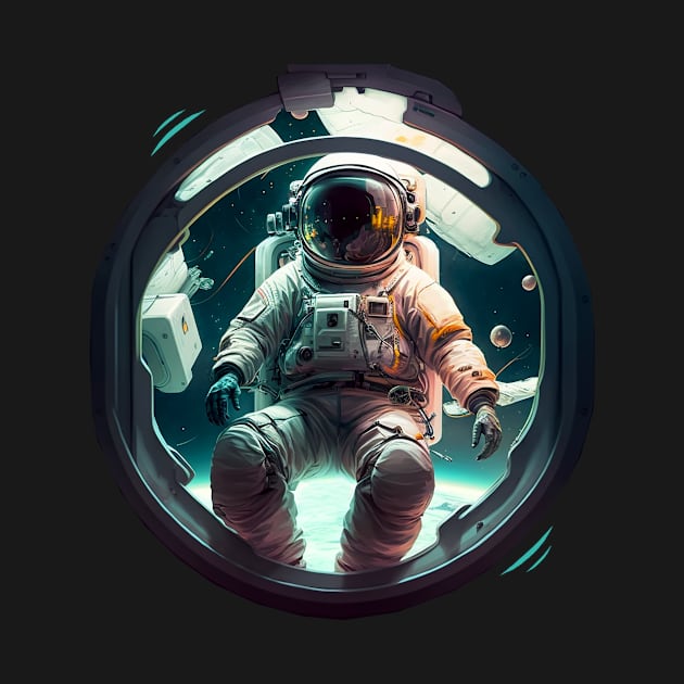 Astronaut Looking In by Open World Games