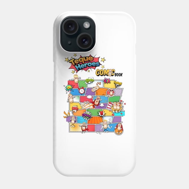 Tequeno Super Hero Phone Case by MIMOgoShopping