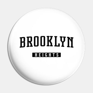 Brooklyn Heights New York Pin