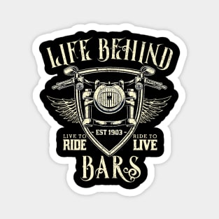 life behind bars Magnet
