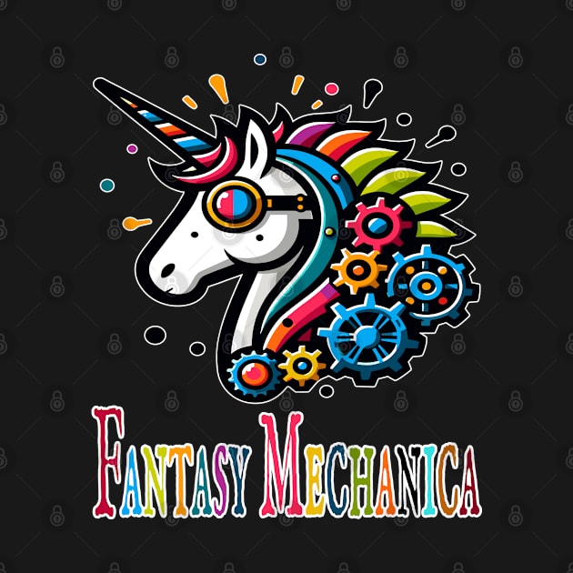 Steampunk Spectrum: Unicorn Dreams by maknatess