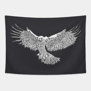 Eagle In Flight Tapestry