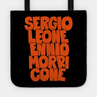 Sergio Leone and Enio Morricone - Cinema Masters Tote