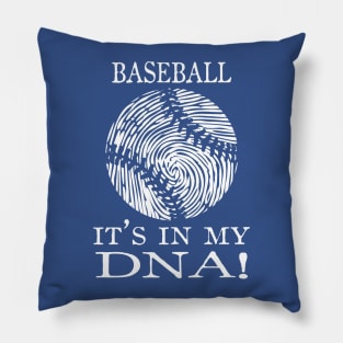 Baseball DNA Vintage Love Baseball Pillow