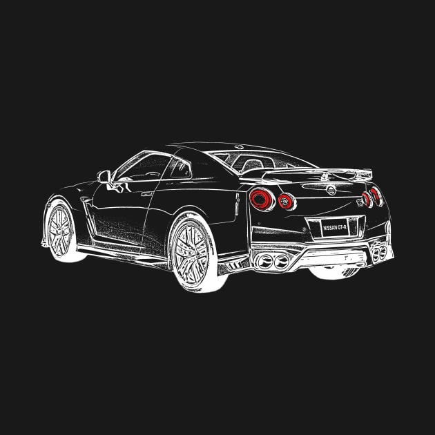 Nissan GTR by benhonda2