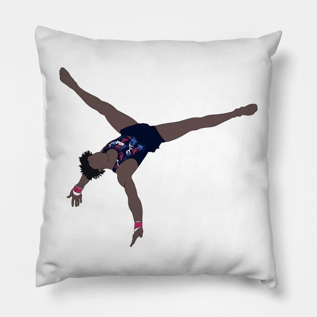 Fred Richard 2023 World Gymnastics Championships Pillow by Coach Alainne Designs