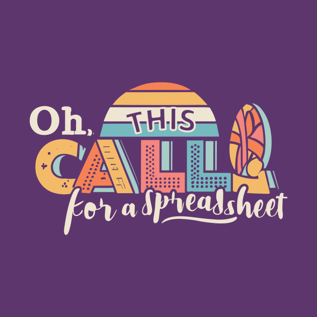 Oh This Calls For A Spreadsheet by A Floral Letter Capital letter A | Monogram, Sticker