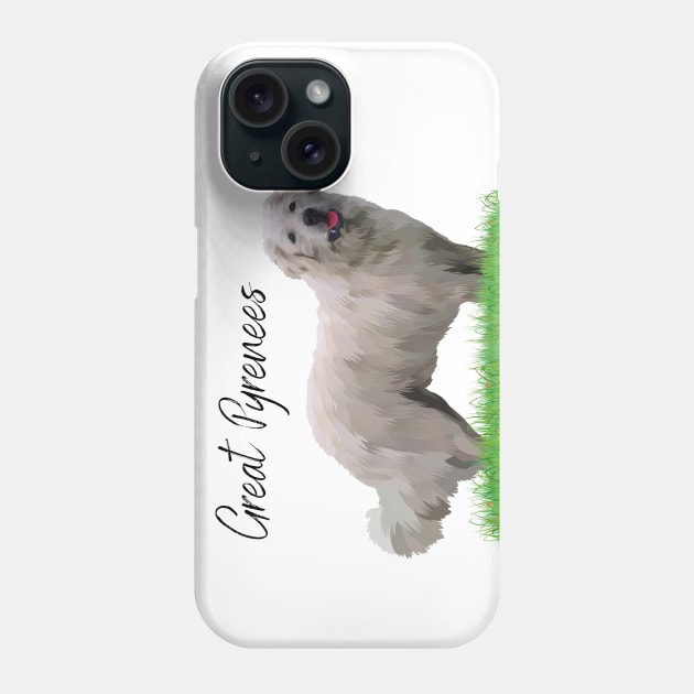 Great Pyrenees Phone Case by That's My Doggy