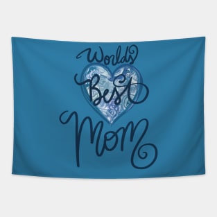 World's Best Mom Tapestry