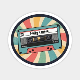 daddy yankee retro Magnet