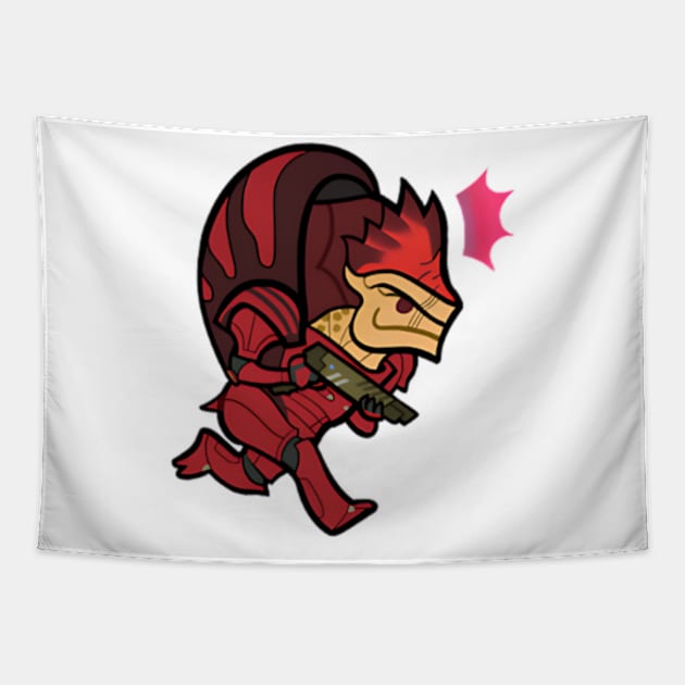 Urdnot Wrex Tapestry by vestiti