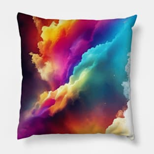 Nebula Dreams - Immerse Yourself in Cosmic Splendor Pillow