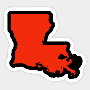 LOUISIANA STATE MAP SHAPE Iron On Patch Mardi Gras Music