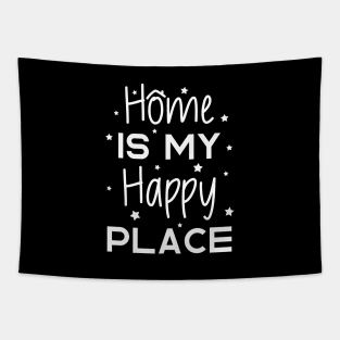 Home Is My Happy Place Tapestry