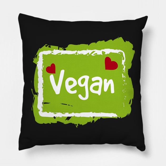 vegetarian lover Funny T-Shirts vegan  thanksgiving Pillow by artab