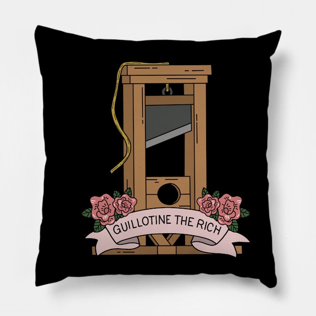 Guillotine Pillow by valentinahramov