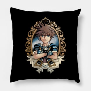 Kingdom hearts Sora - Crest Tattoo - Gaming Pillow