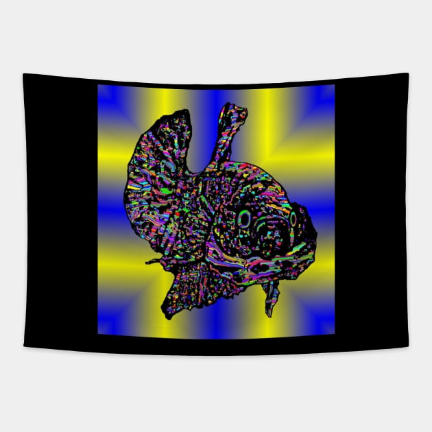 Plasma Flaring Tapestry by bettadelic