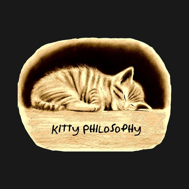 Kitty Philosophy Funny Quote by julyperson