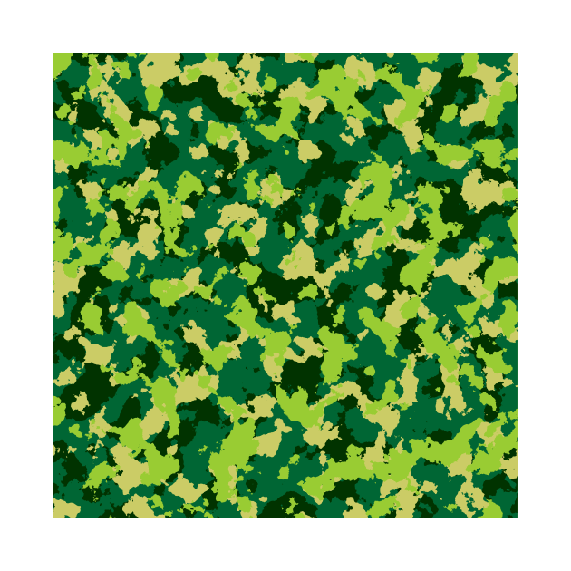 Camouflage Lime Green by Tshirtstory
