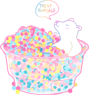 Self Care Bear Magnet