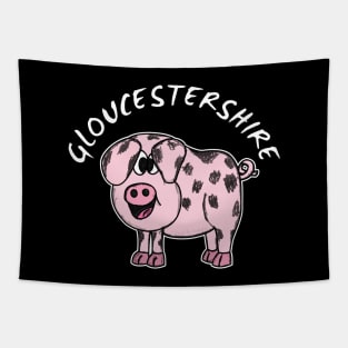 Gloucestershire Old Spot Pig Gloucester Funny Tapestry